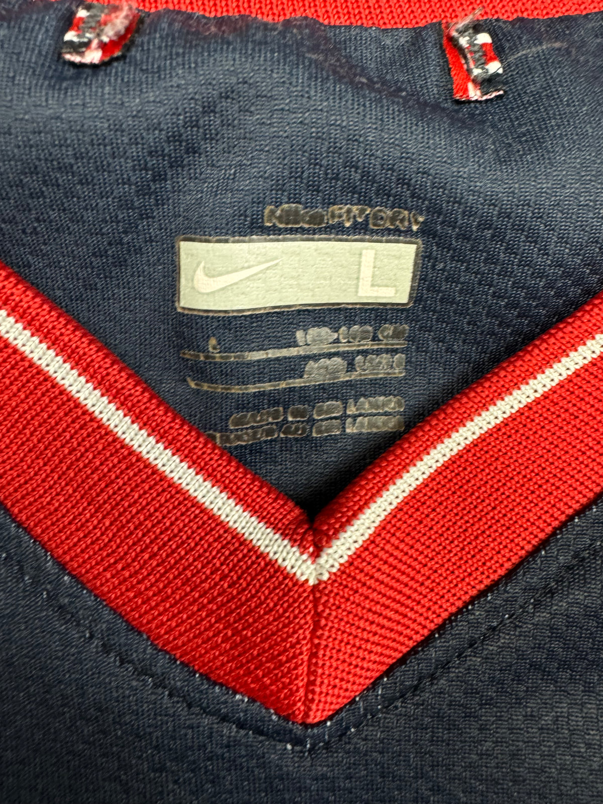 vintage Nike PSG Paris Saint Germain home jersey {XS}