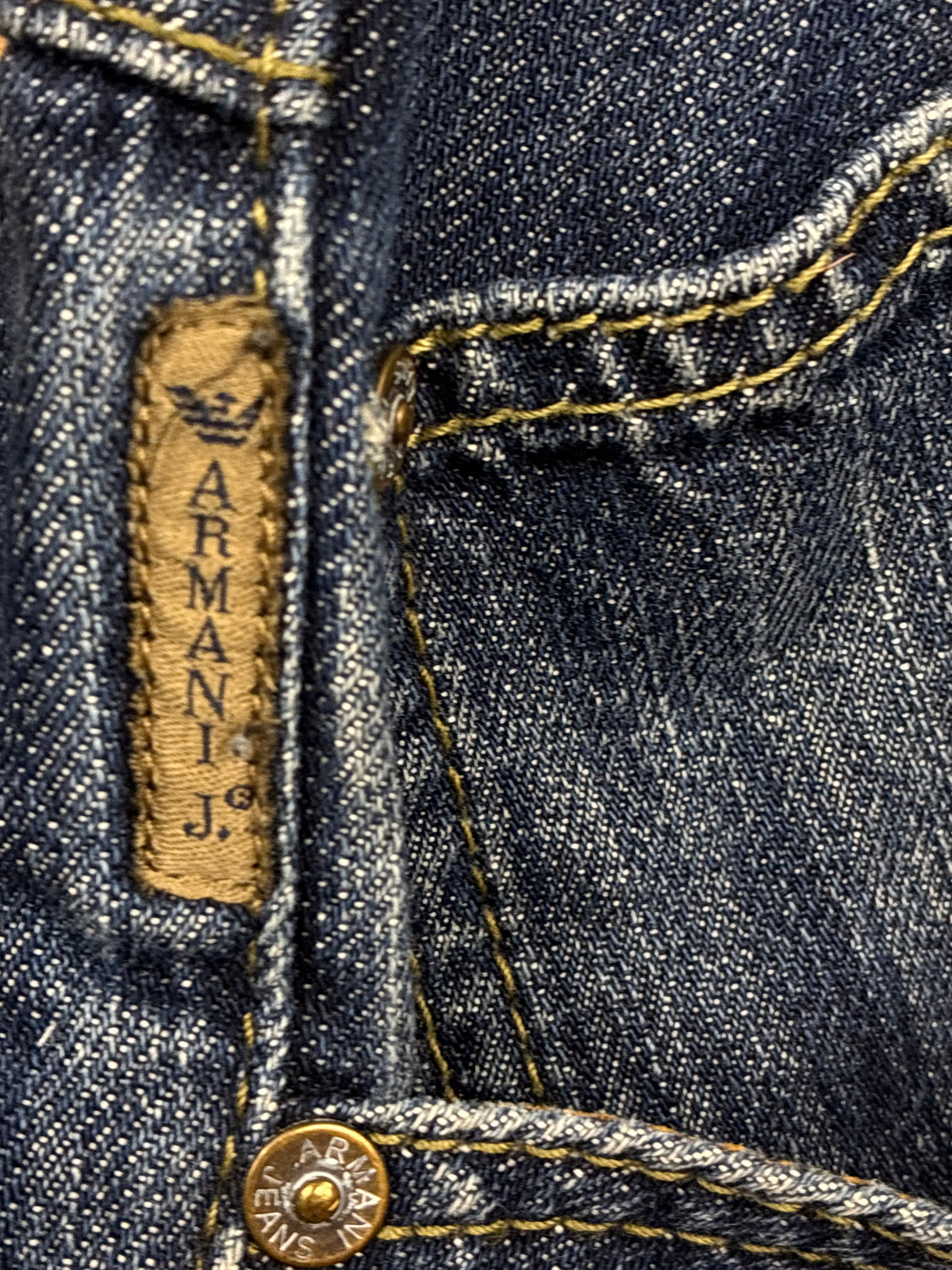 vintage Armani jeans {M}