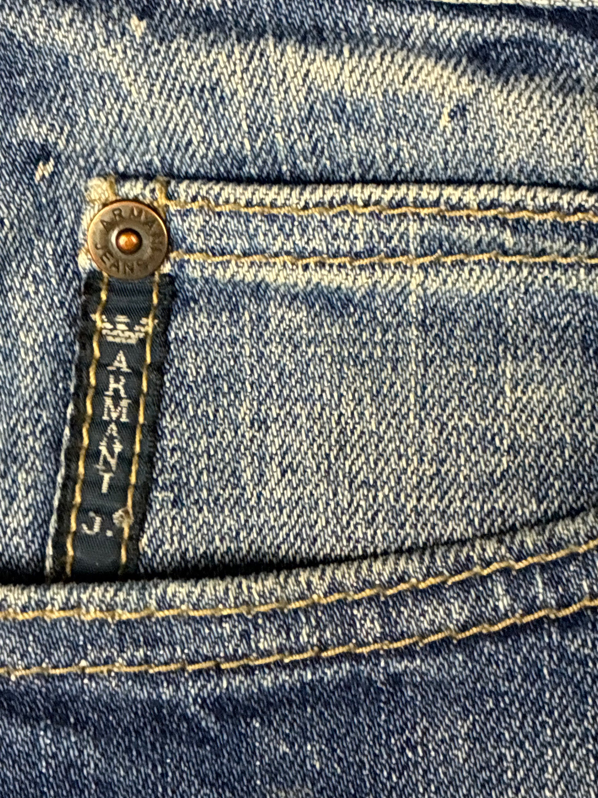 vintage Armani jeans {L}