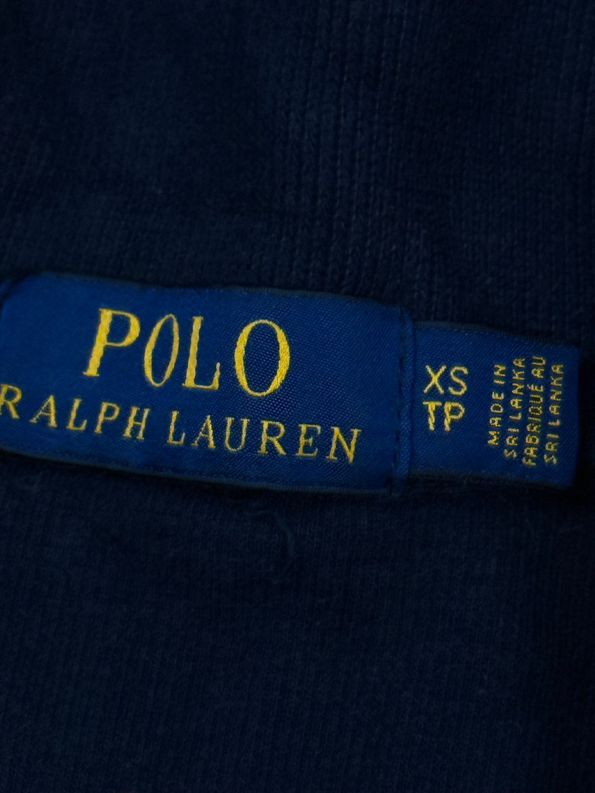 vintage Polo Ralph Lauren quarterzip {XS}