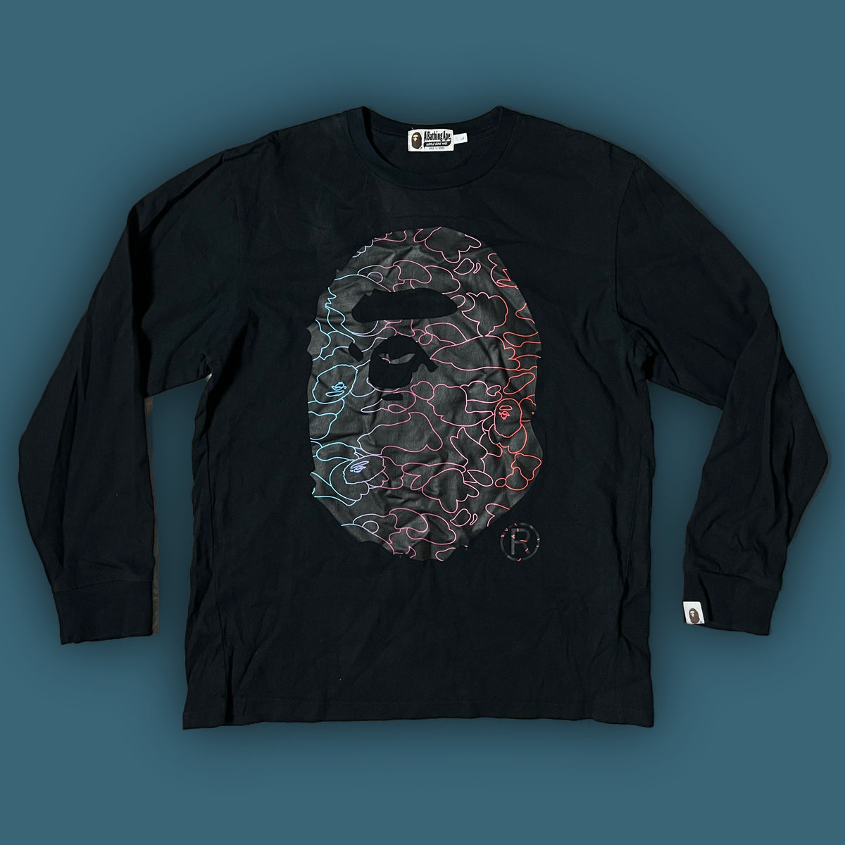 vintage BAPE a bathing ape longsleeve {L}