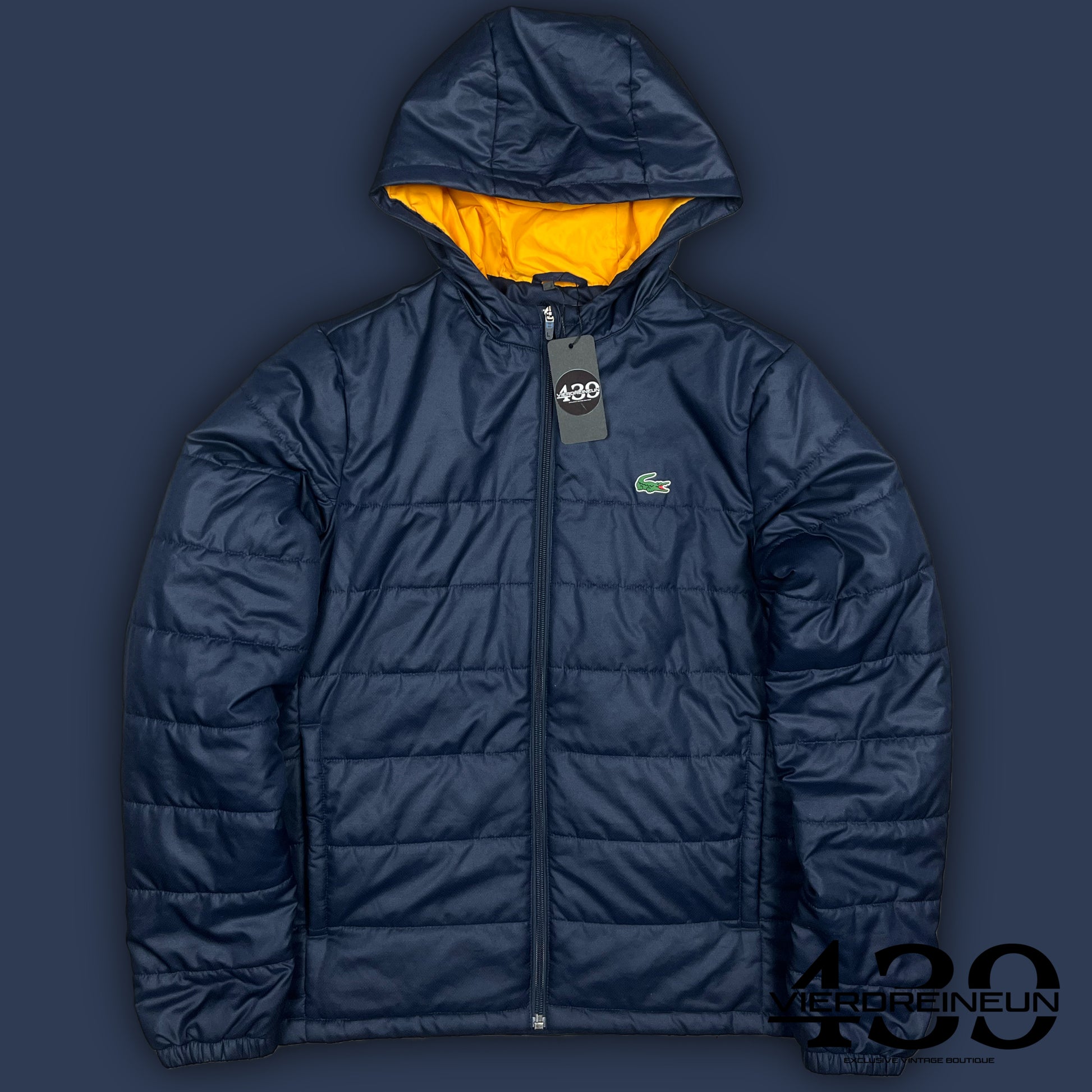 navyblue Lacoste winterjacket {S}