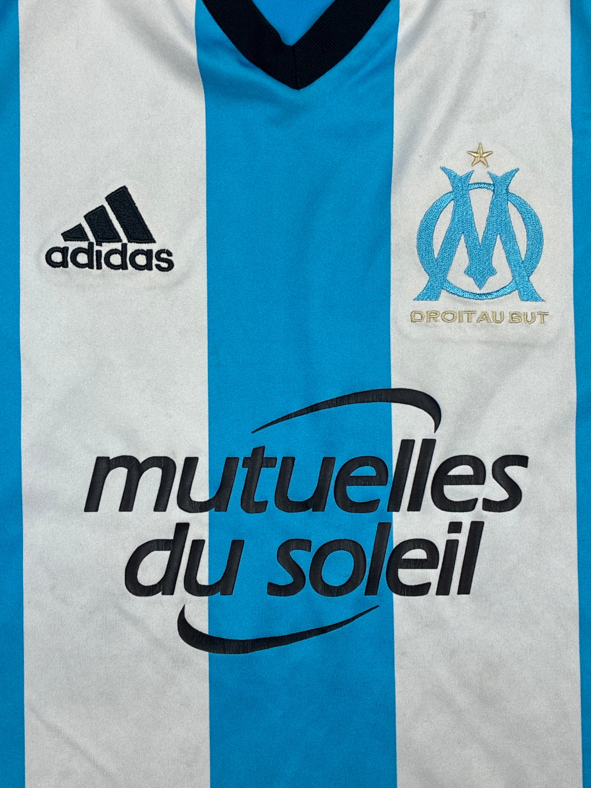 vintage Adidas Olympique Marseille home jersey {XS}