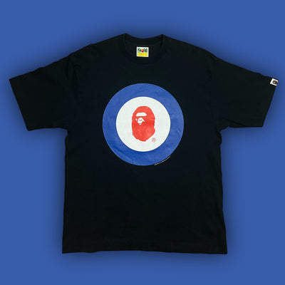 vintage BAPE a bathing ape t-shirt  {L}