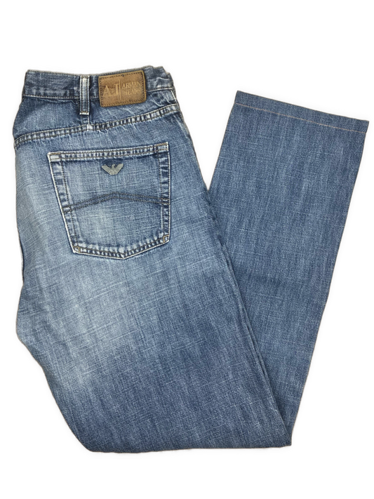 vintage Armani jeans {L}
