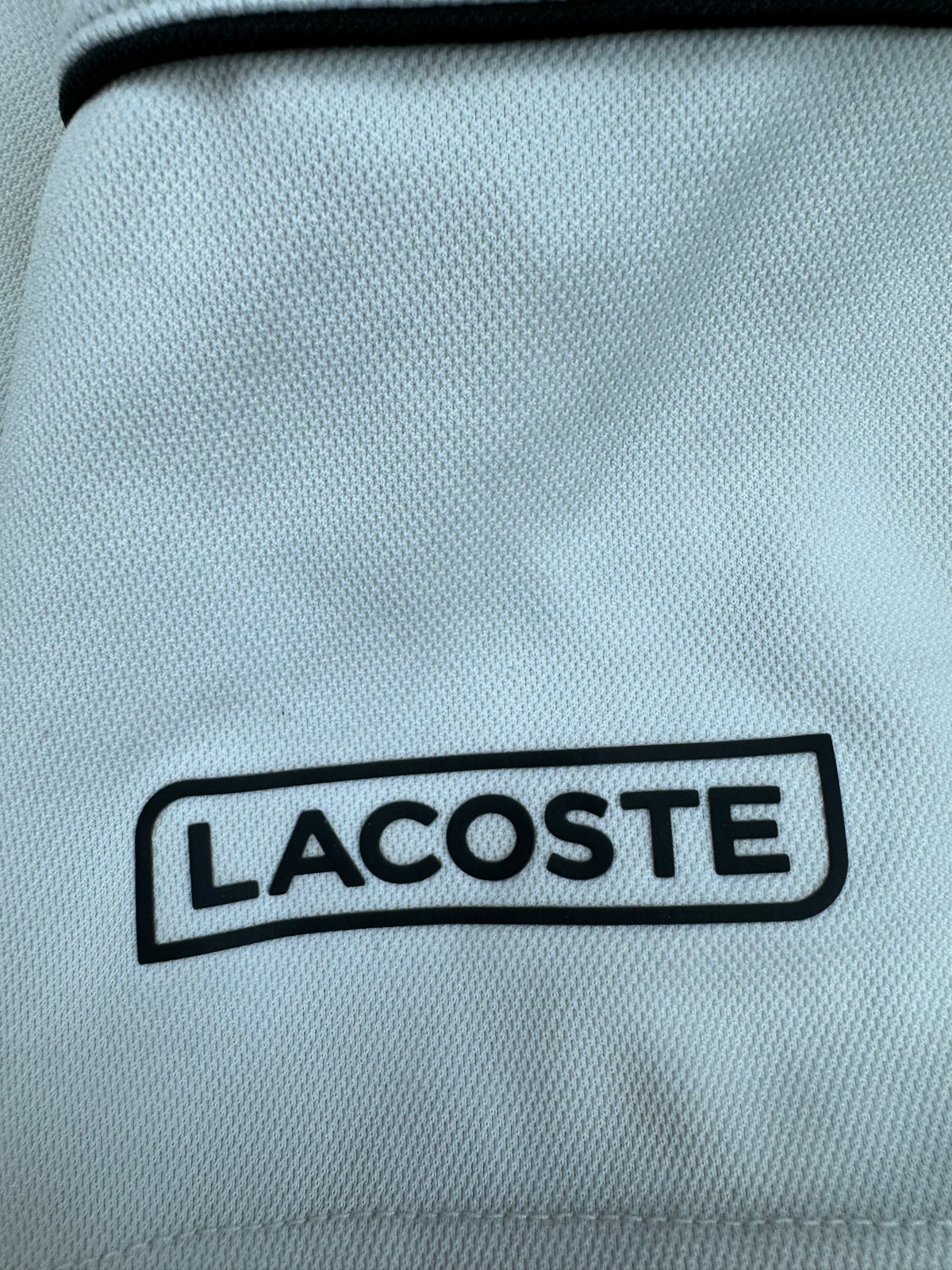 navyblue Lacoste polo {S}