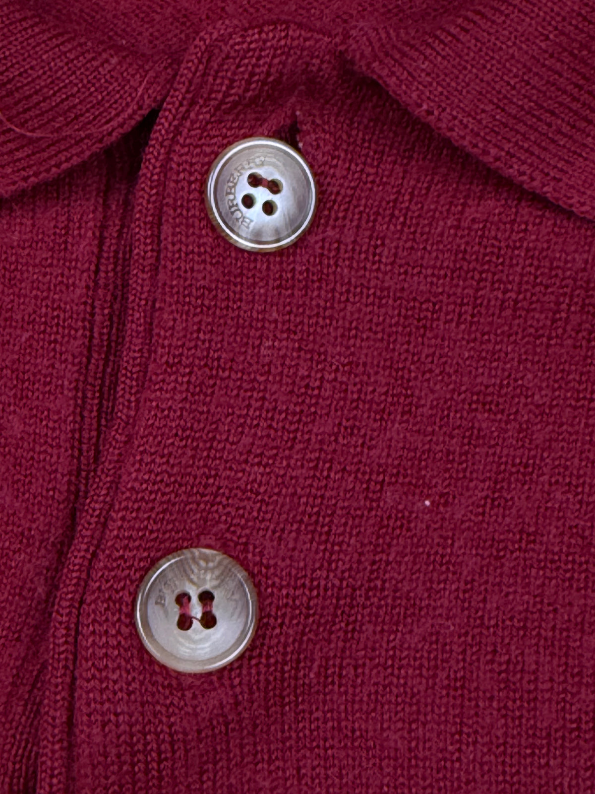 vintage Burberry knittedsweater {XS}
