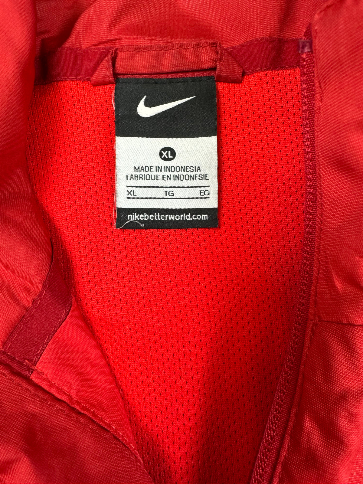vintage Nike LOSC Lille windbreaker {XL}