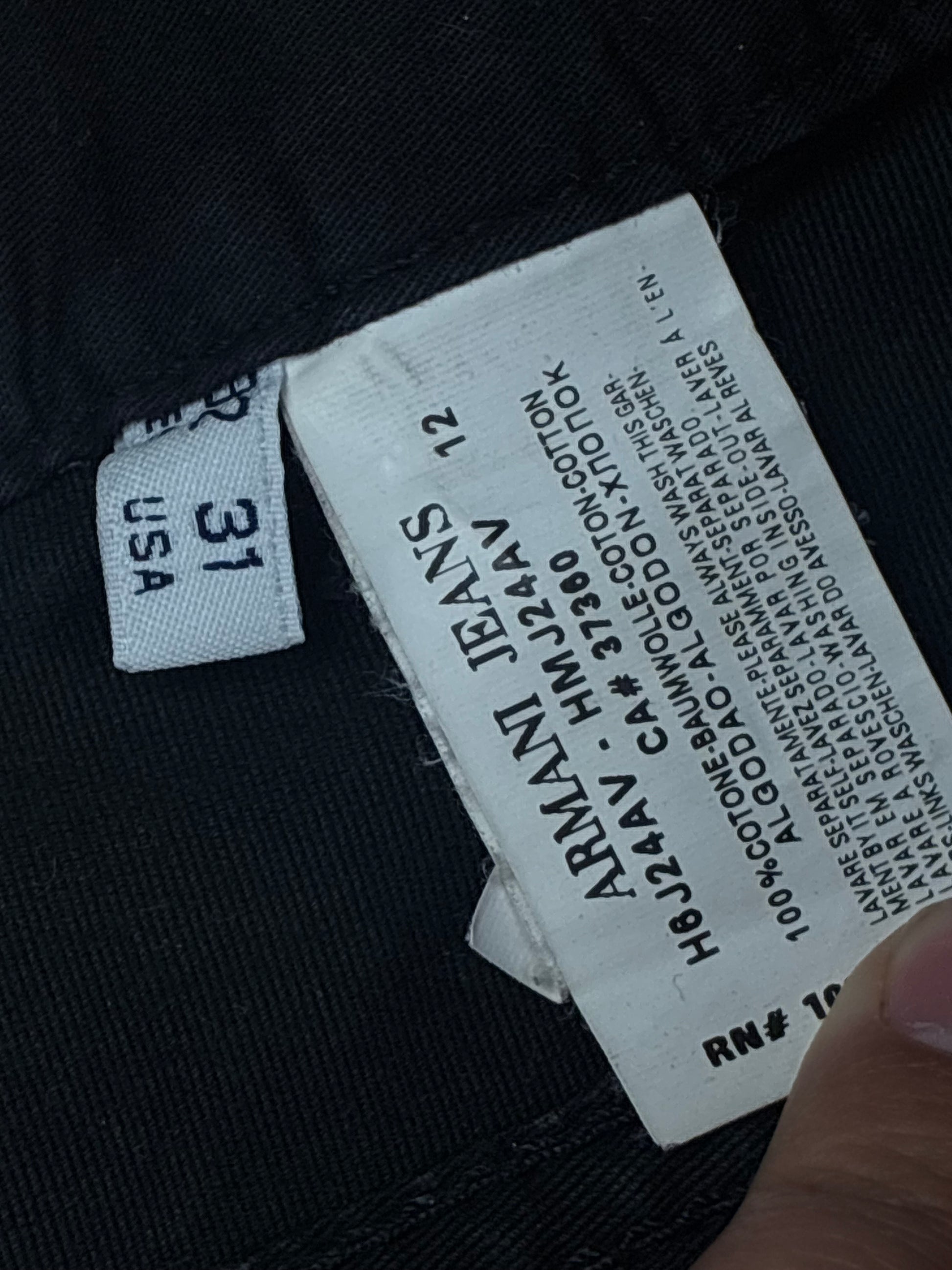 vintage Armani jeans {M}