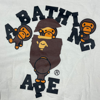 vintage BAPE a bathing ape t-shirt {S}