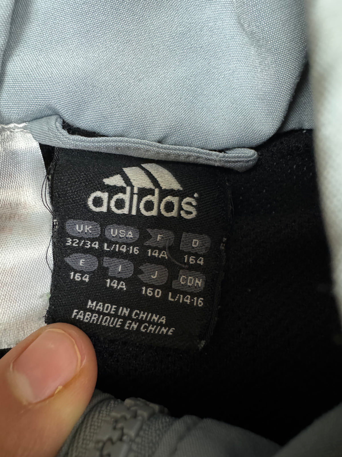 vintage Adidas Real Madrid windbreaker {S}