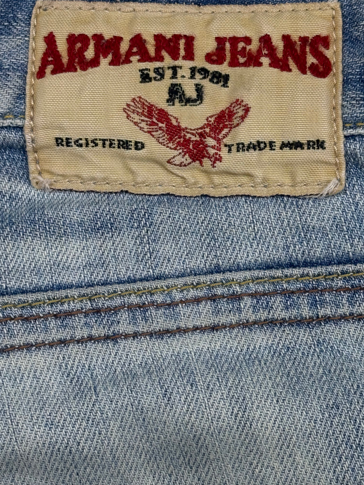 vintage Armani jeans