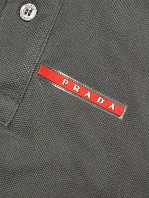 grey Prada polo {M}