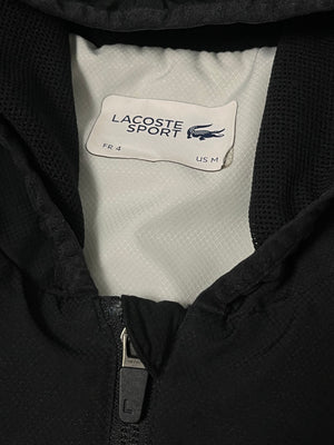 black/white Lacoste windbreaker {M}