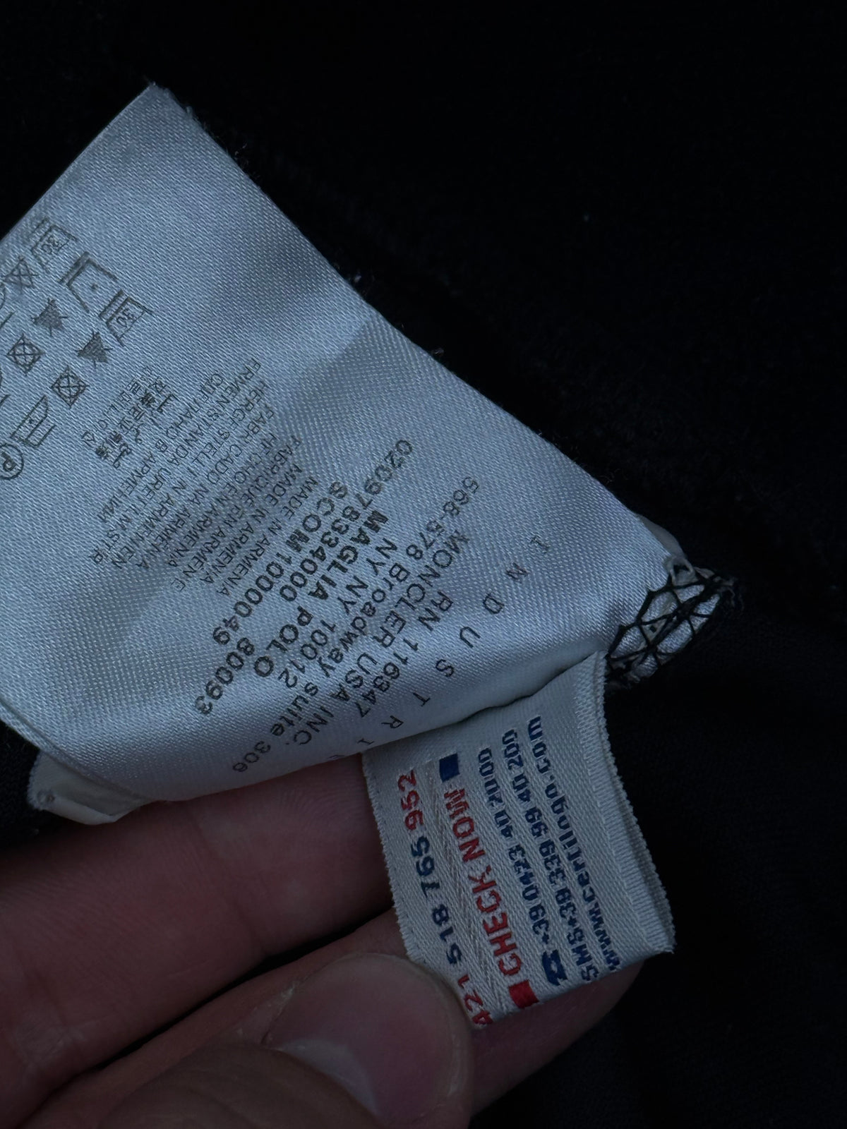 vintage Moncler sweatjacket {M}