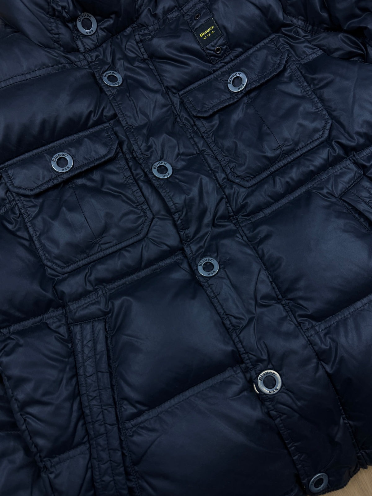 vintage Blauer winterjacket