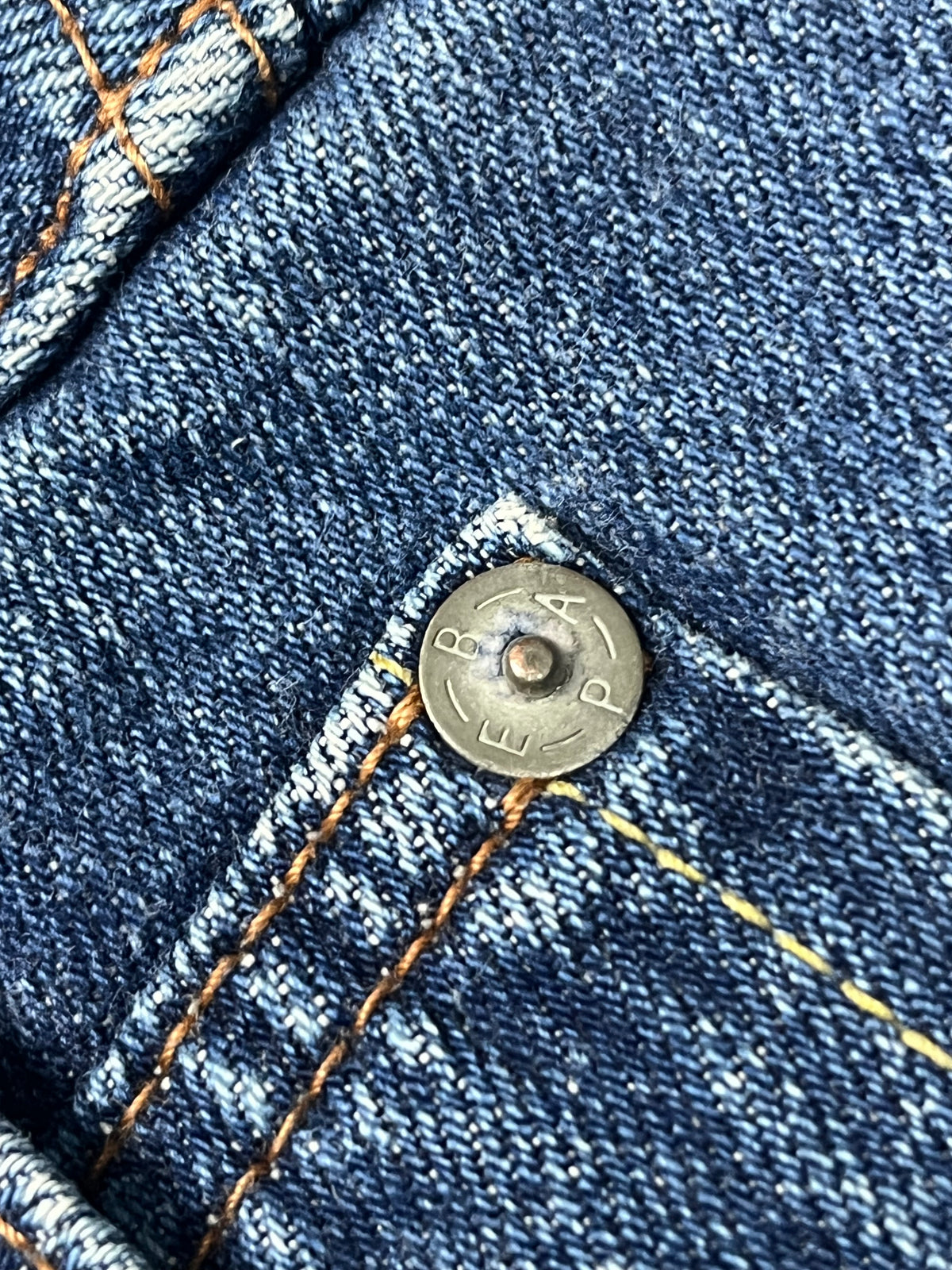 vintage BAPE a bathing ape jeans {M}