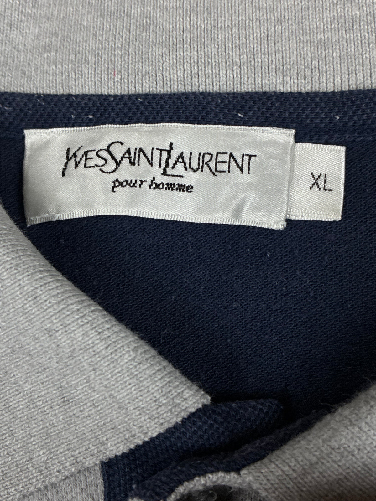 vintage YSL Yves Saint Laurent polo {XL}