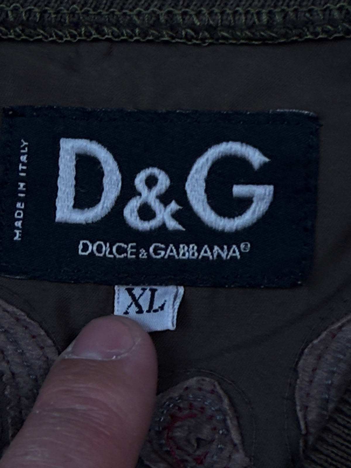 vintage Dolce & Gabbana bomber {XL}