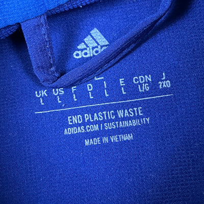 blue Adidas Boca Juniors tracksuit {L}