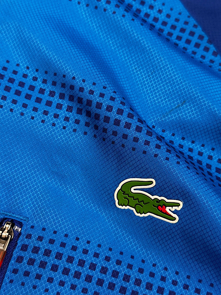 navyblue Lacoste windbreaker {M}