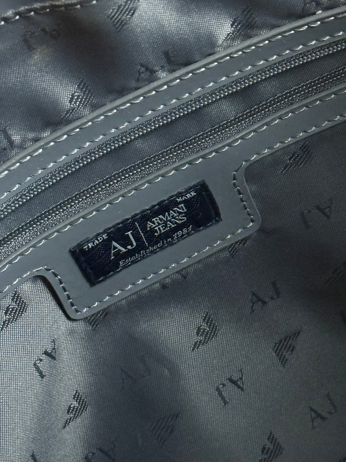 grey Armani Jeans shopper