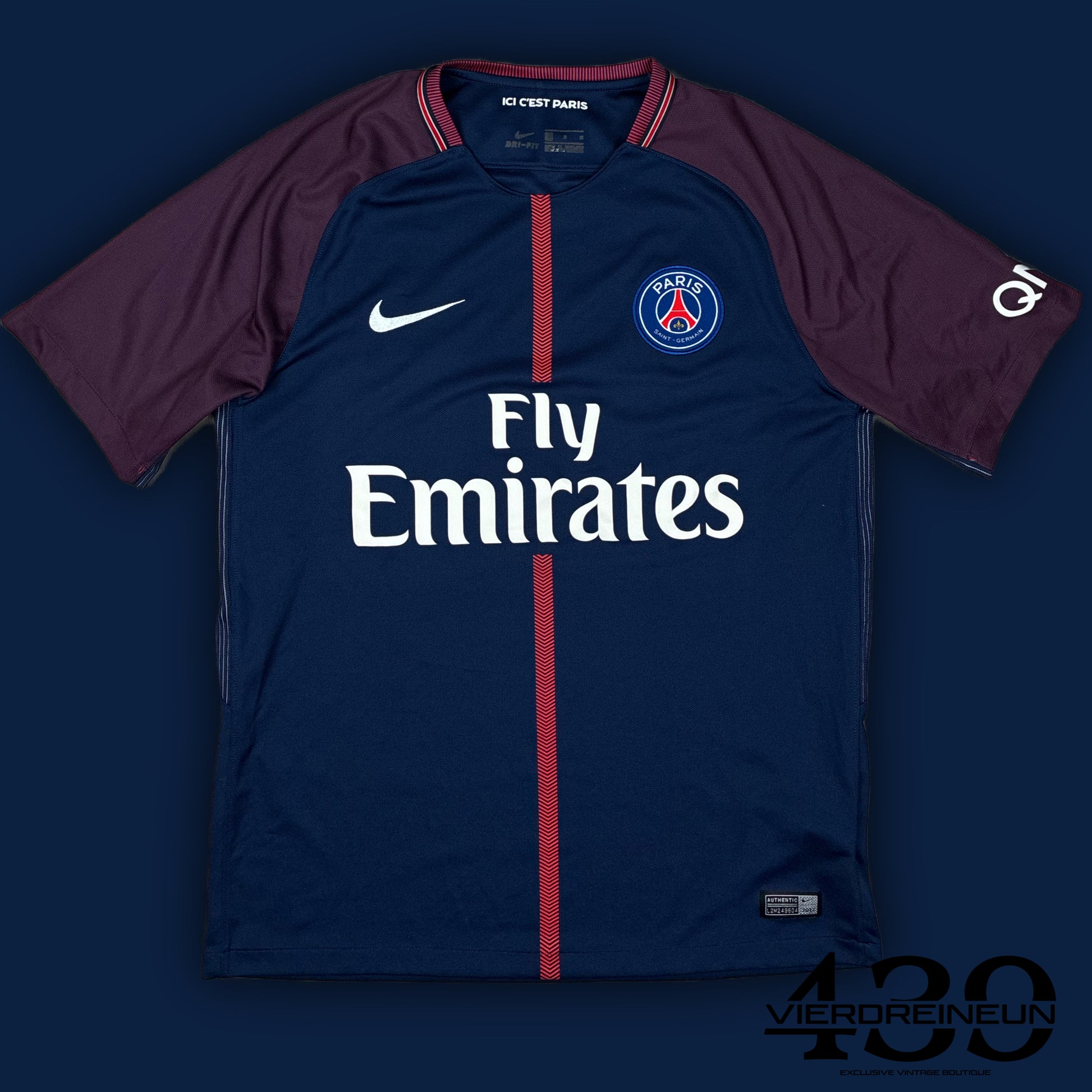 vintage Nike PSG Paris Saint Germain home jersey {M}