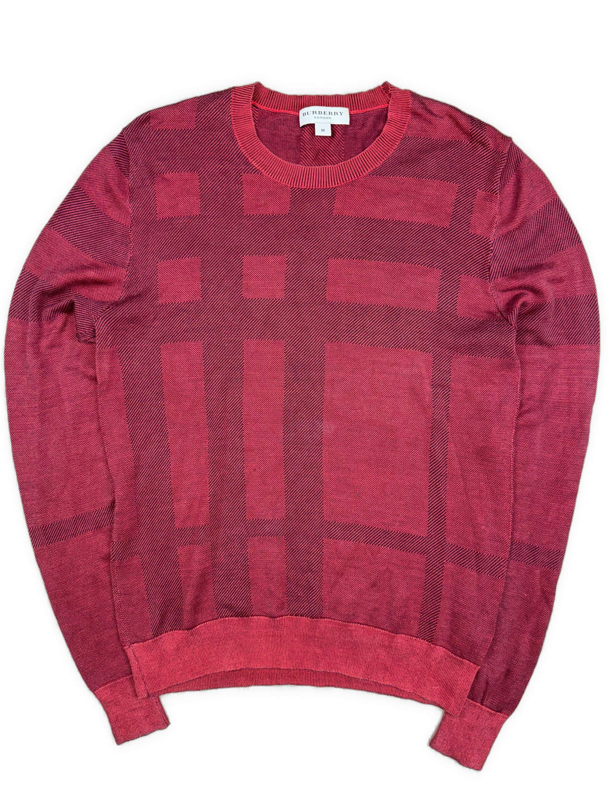 vintage Burberry knittedsweater {M}