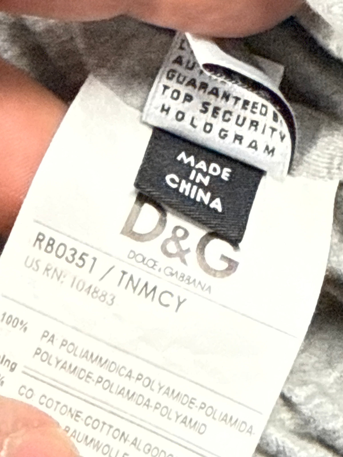 vintage Dolce & Gabbana windbreaker