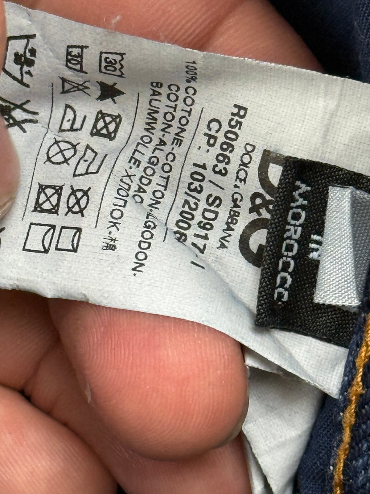 vintage Dolce & Gabbana jeans