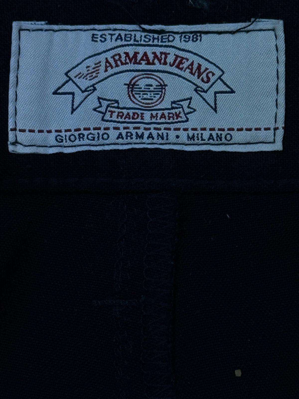 vintage Armani jeans {XL}