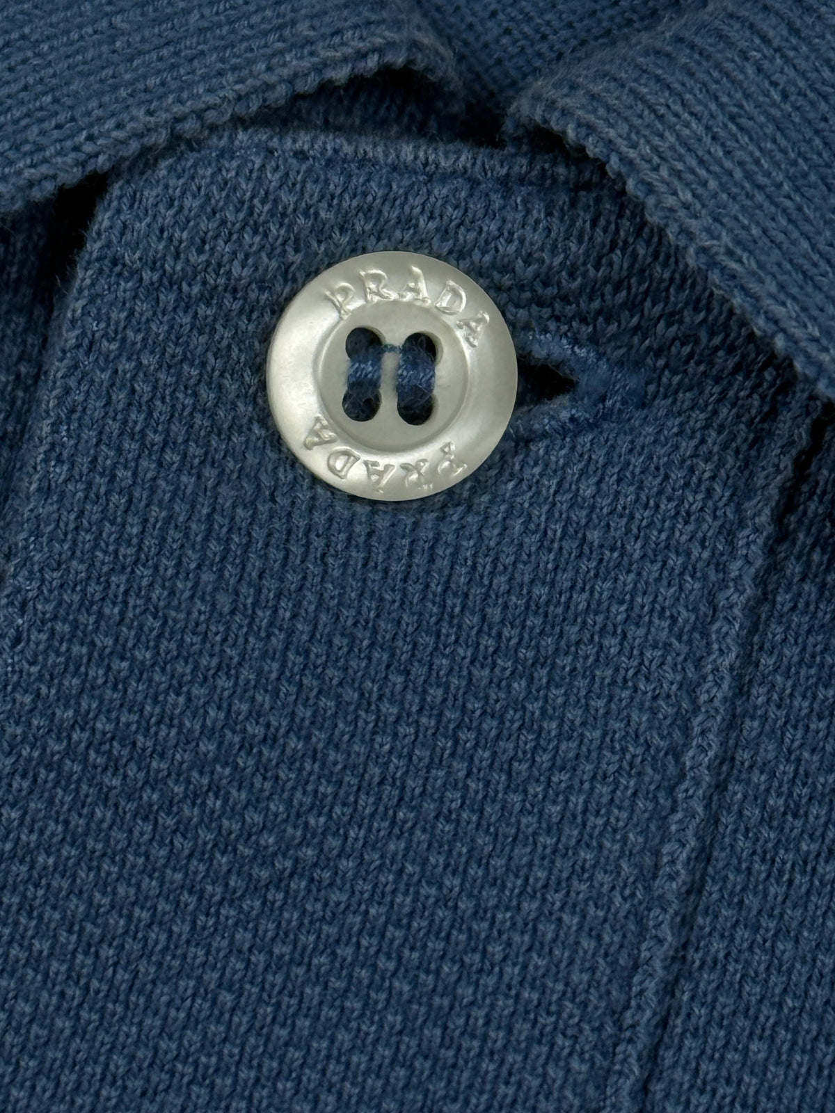 navyblue Prada polo