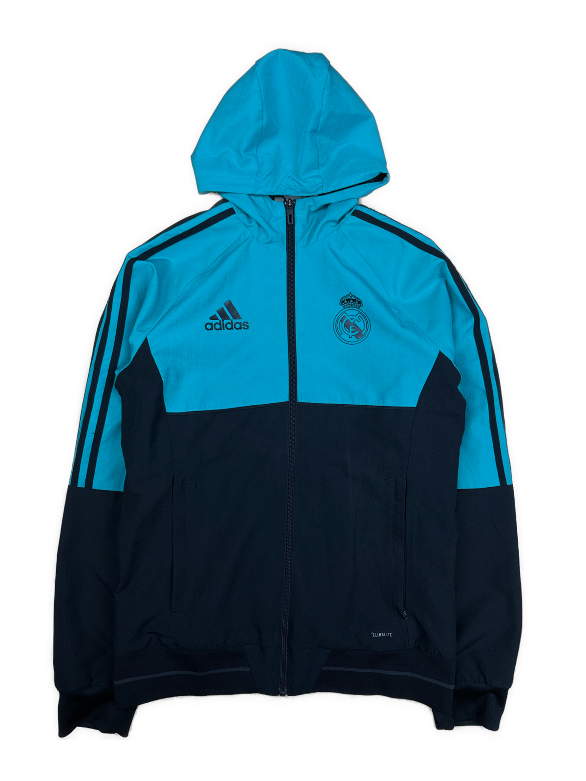 vintage Adidas Real Madrid windbreaker {S}