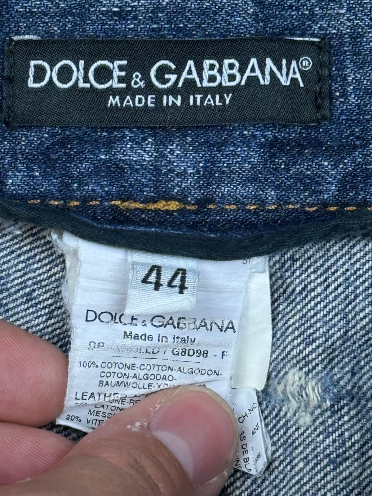 vintage Dolce & Gabbana jeans