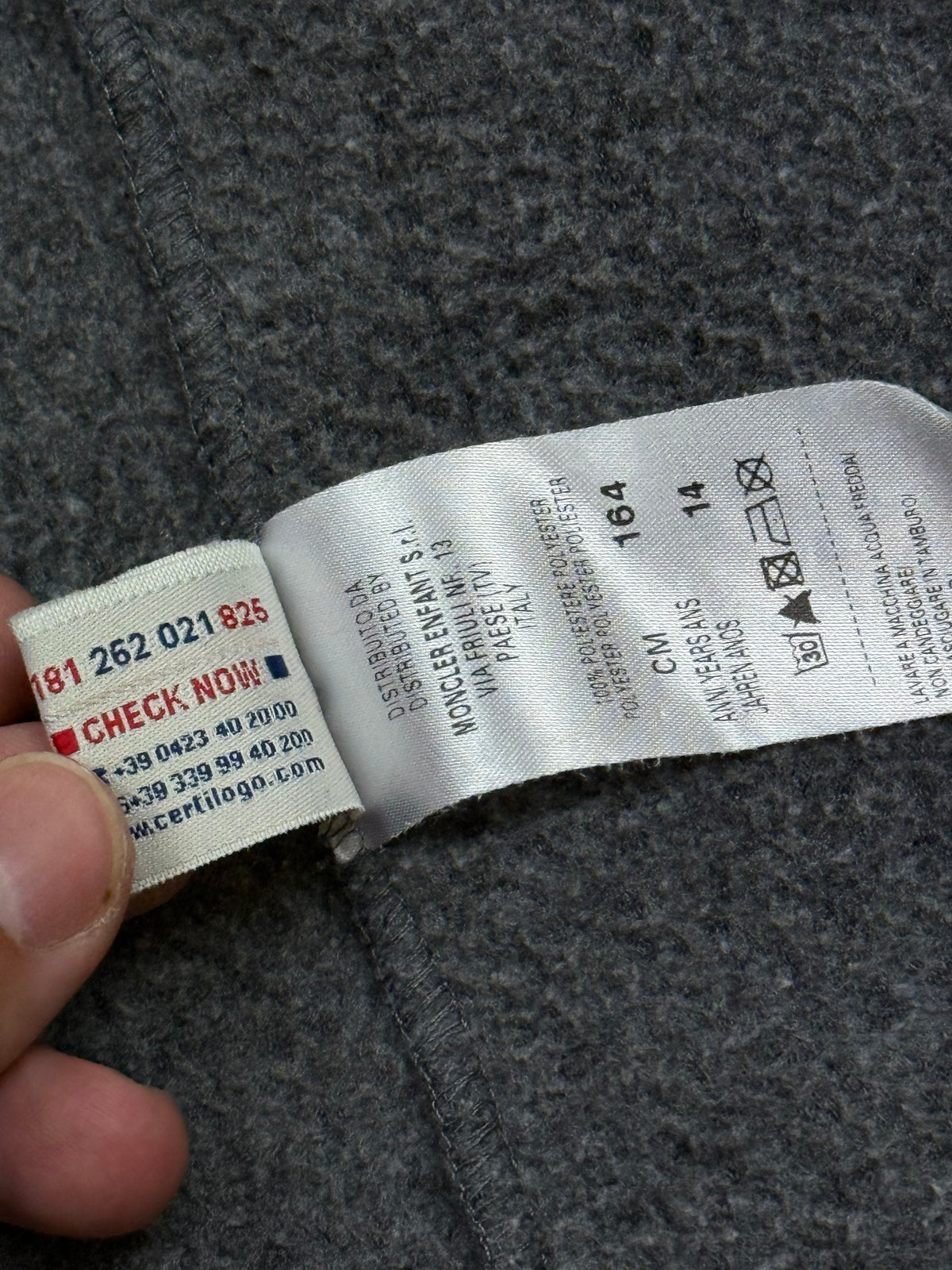 vintage Moncler fleecejacket