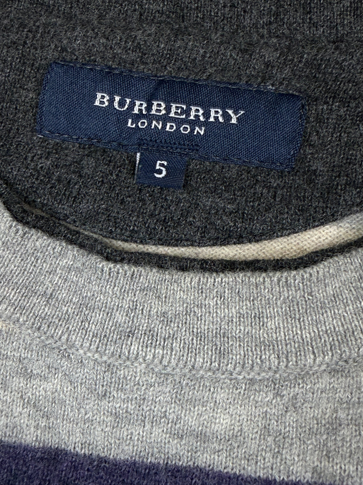vintage Burberry knittedsweater {M}