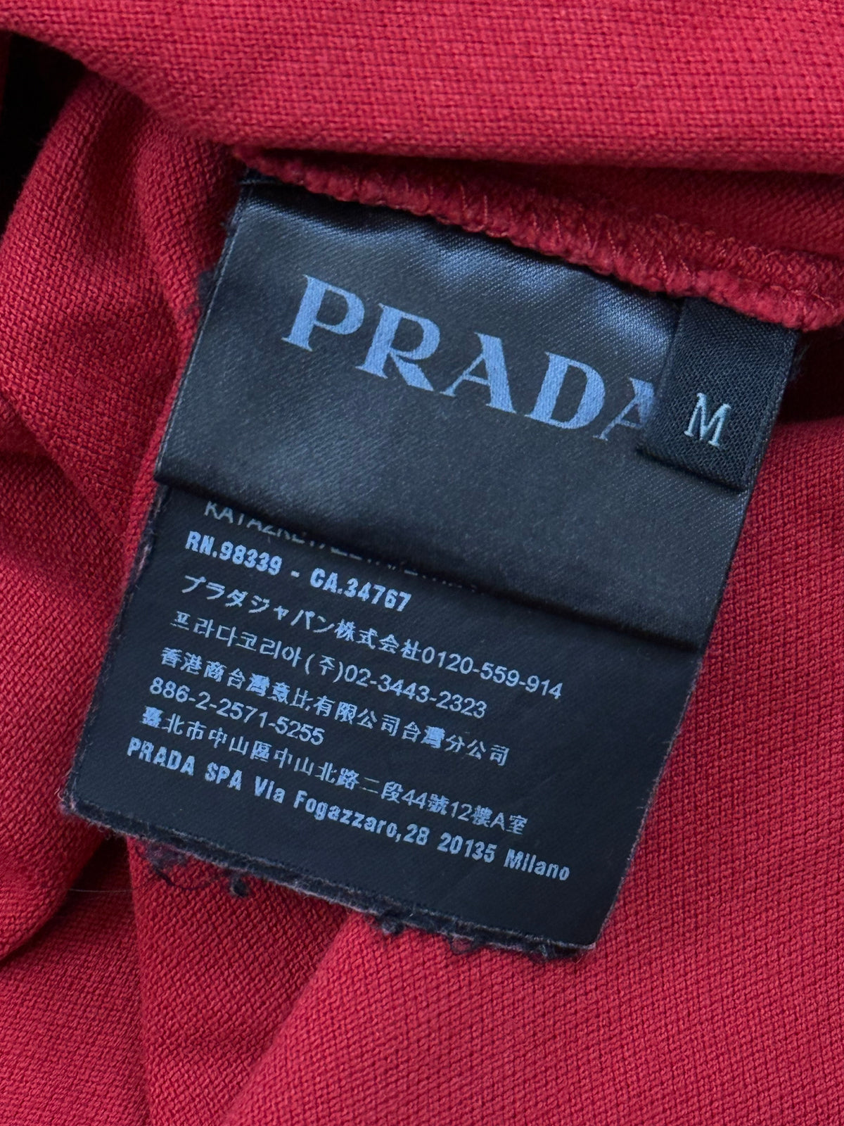 red Prada polo