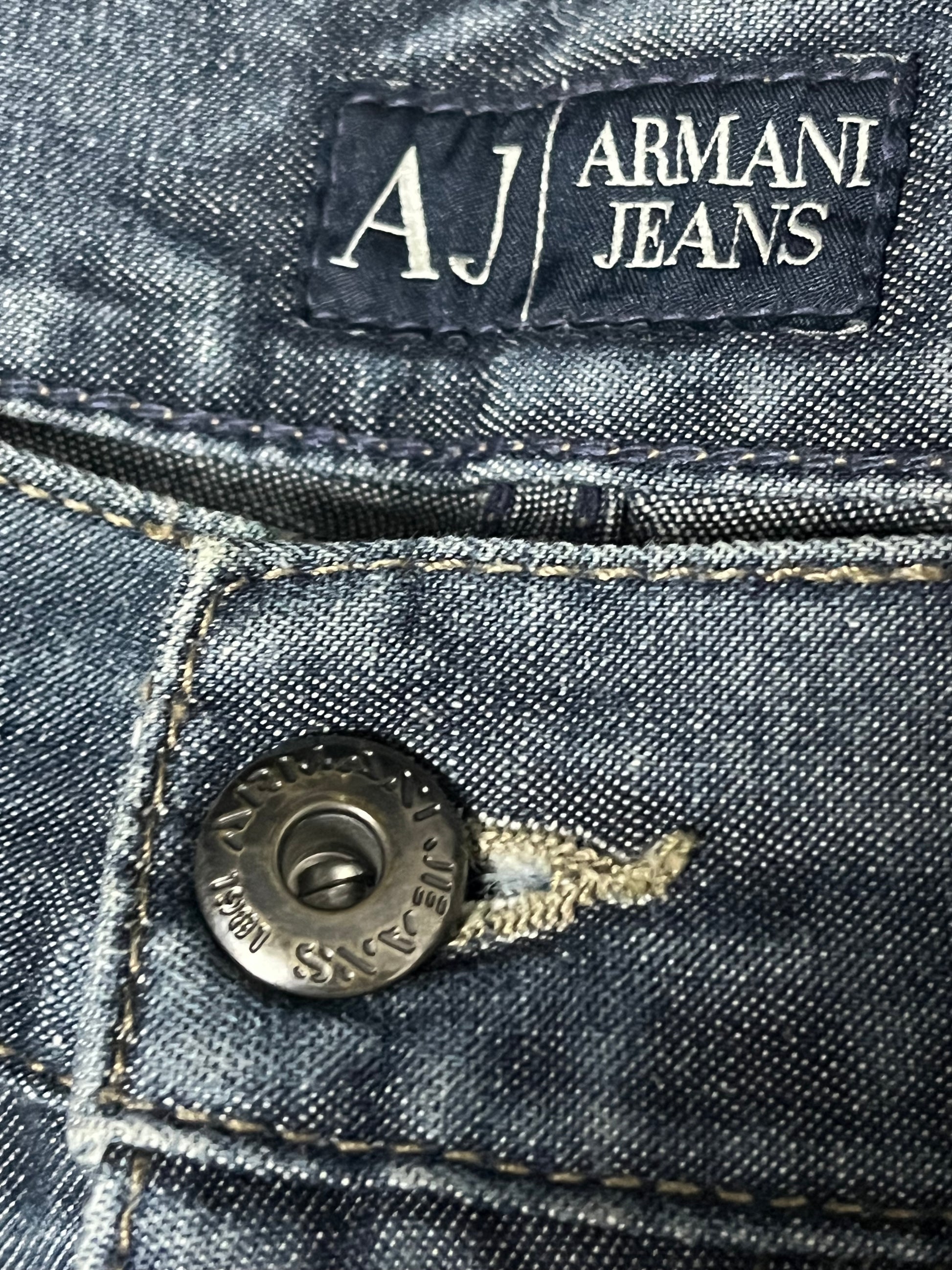 vintage Armani jeans {XL}