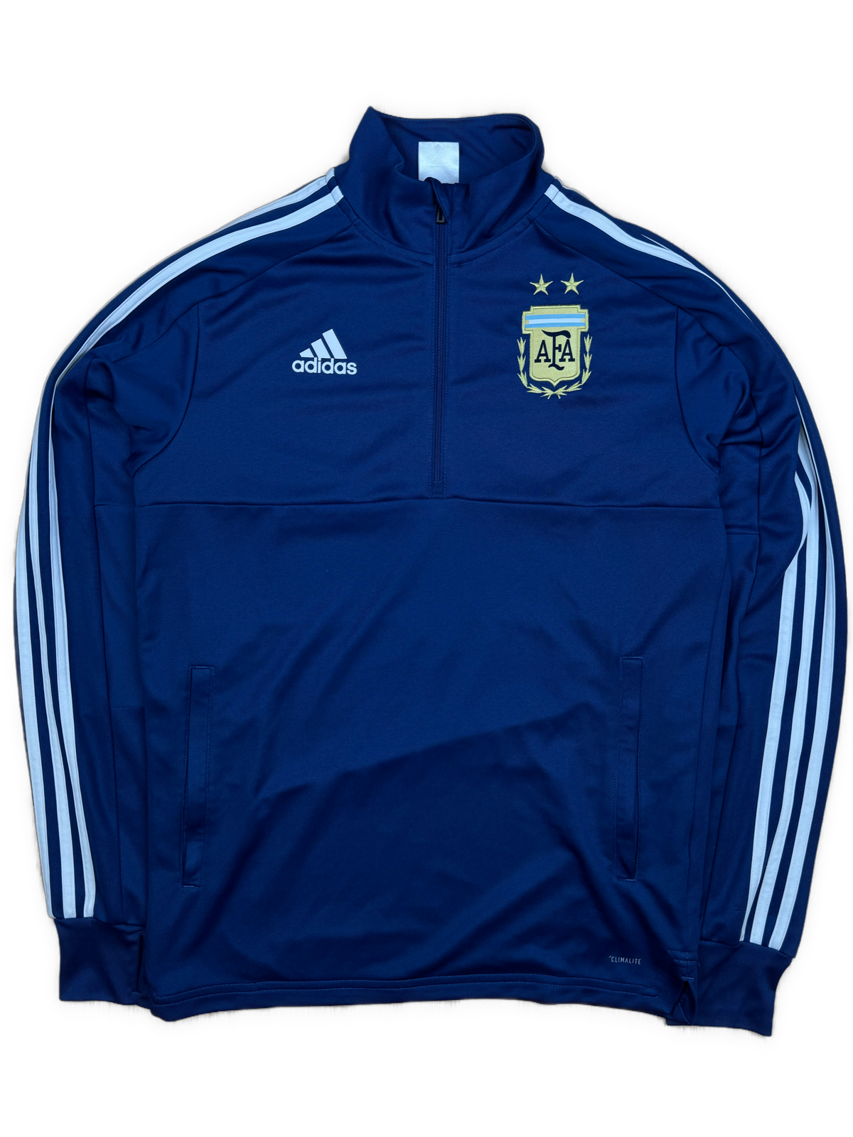 vintage Adidas Argentina quarterzip {S}