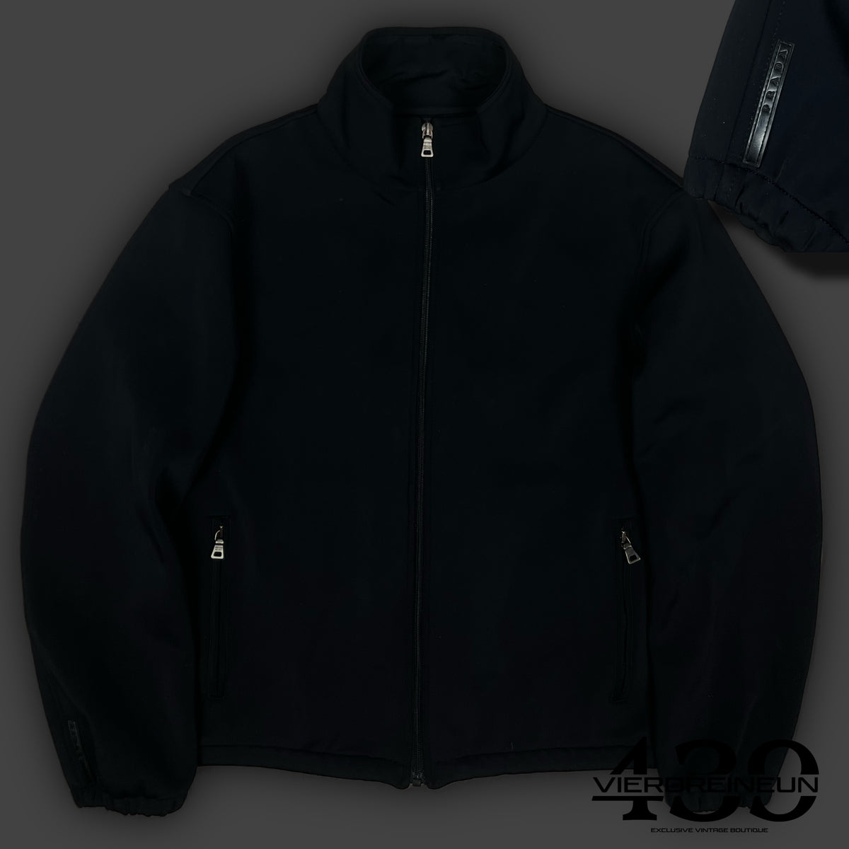 vintage Prada trackjacket {L}