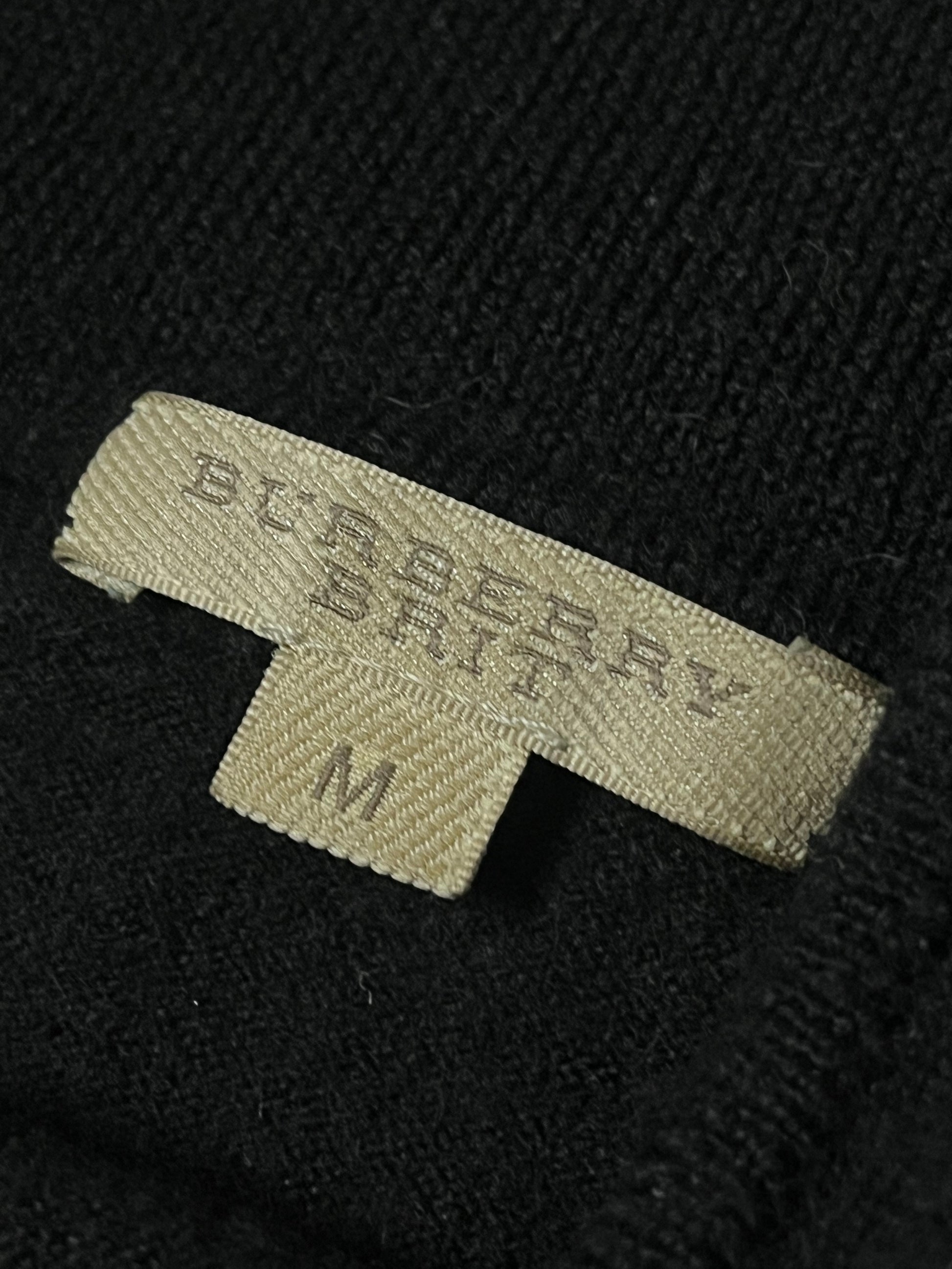 vintage Burberry halfzip {XS}