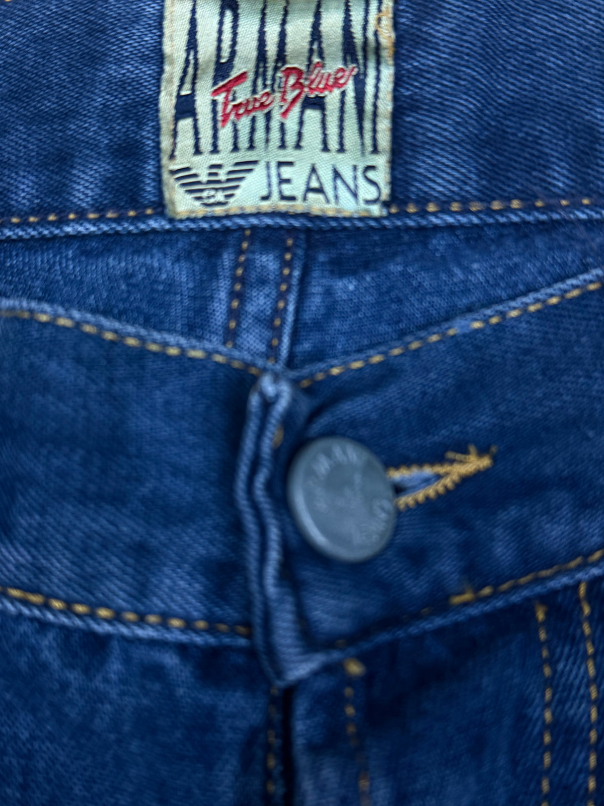 vintage Armani jeans {S}