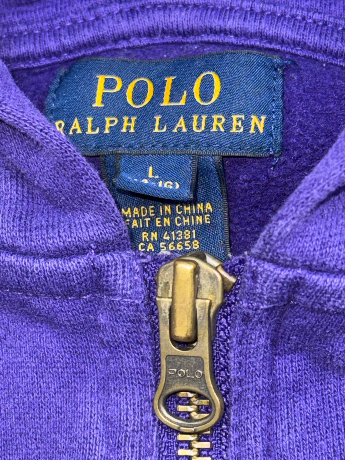 vintage Polo Ralph Lauren sweatjacket {XS}