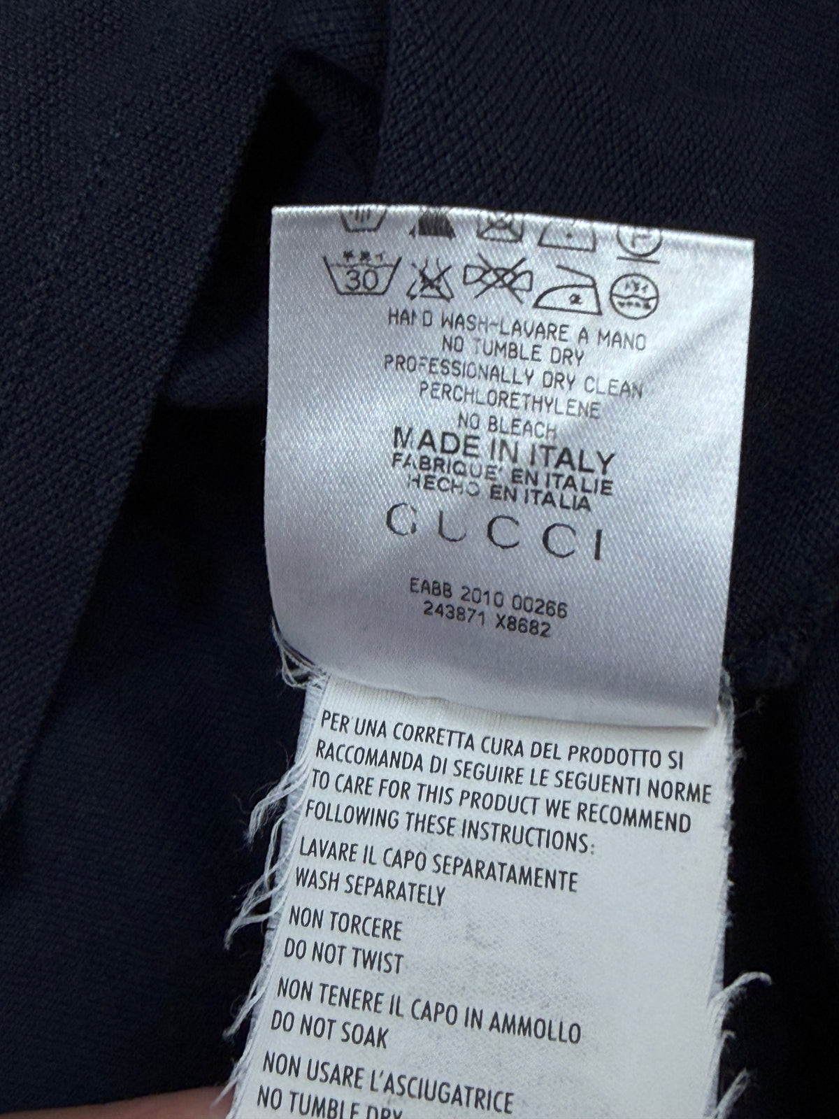 vintage Gucci polo {S}