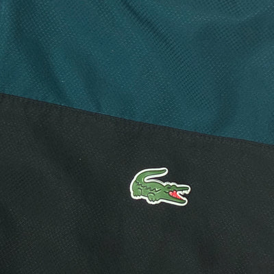 black Lacoste windbreaker {S}