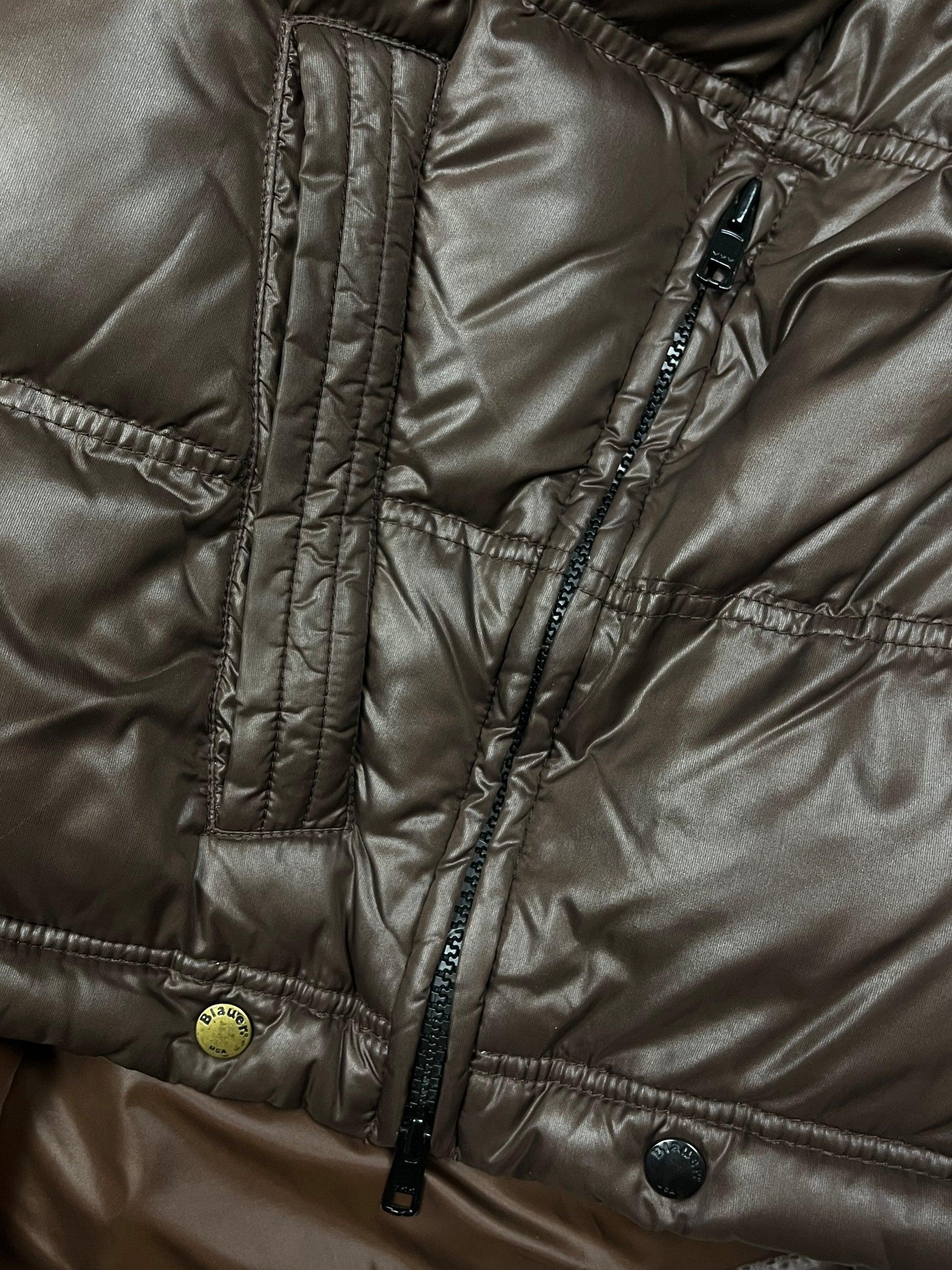 vintage Blauer winterjacket {L}