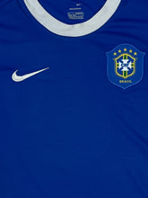 Carica l&#39;immagine nel visualizzatore di Gallery, vintage Nike Brasil 2006 away jersey {XS}
