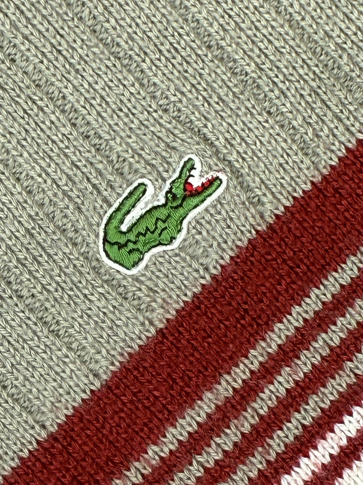 vintage Lacoste knittedsweater {XL}