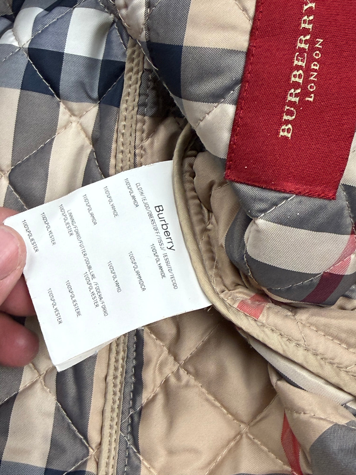 vintage Burberry coat {M}