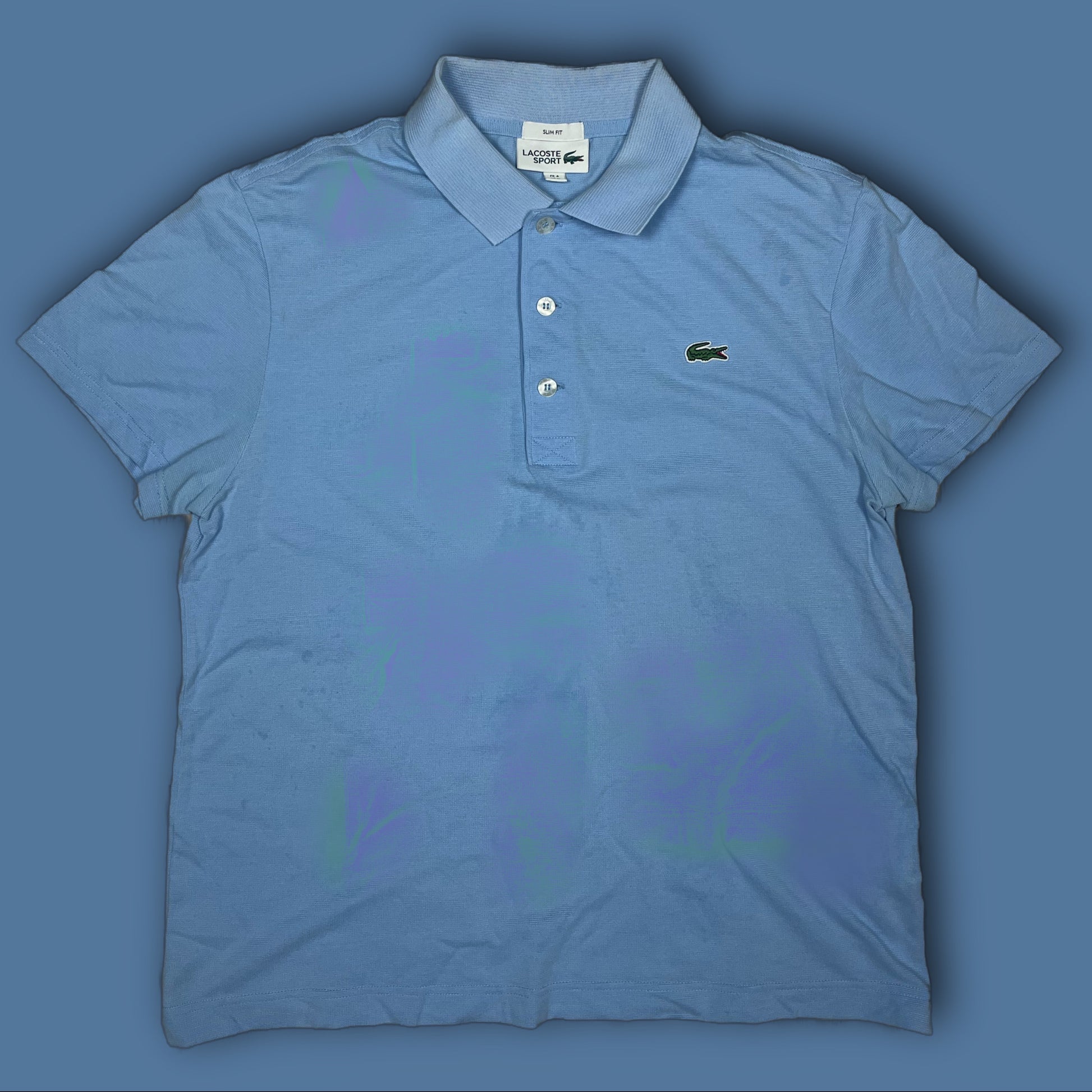 babyblue Lacoste polo {M}